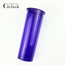 Load image into Gallery viewer, Colash Pill Eyelash Packaging Box Custom Logo Fake 3d Mink eyelashes Boxes Faux Cils lash stripe Empty Case
